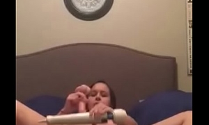 Very Curvy Girl Toys Her Pussy to Squirting orgasm
