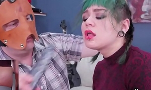 Wicked teenie is taken in anal hole assylum for painful therapy